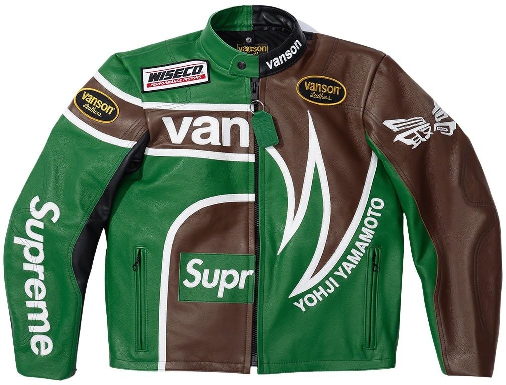 Supreme®/Yohji Yamamoto®/Vanson Leathers® Split Jacket view 11